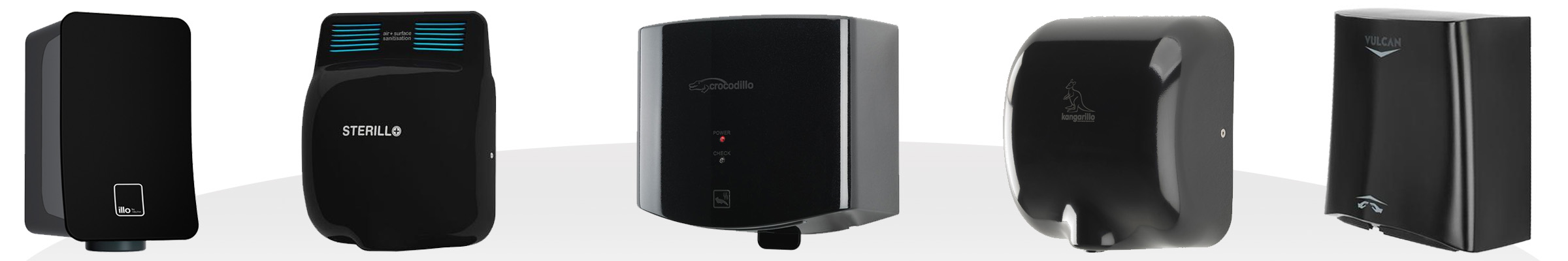 Black Hand Dryers